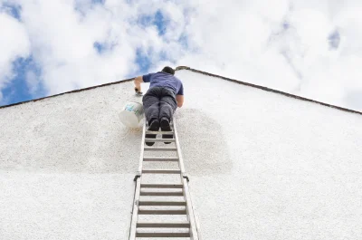Peinture extérieure à Rochejean — façades et ravalement